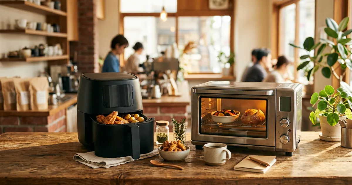 ノンフライヤーとコンベクションオーブンの違い｜仕組み・用途・選び方を比較