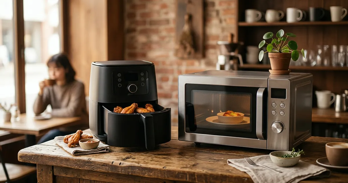 ノンフライヤーとオーブンレンジの違い｜どっちを選ぶべきか徹底比較