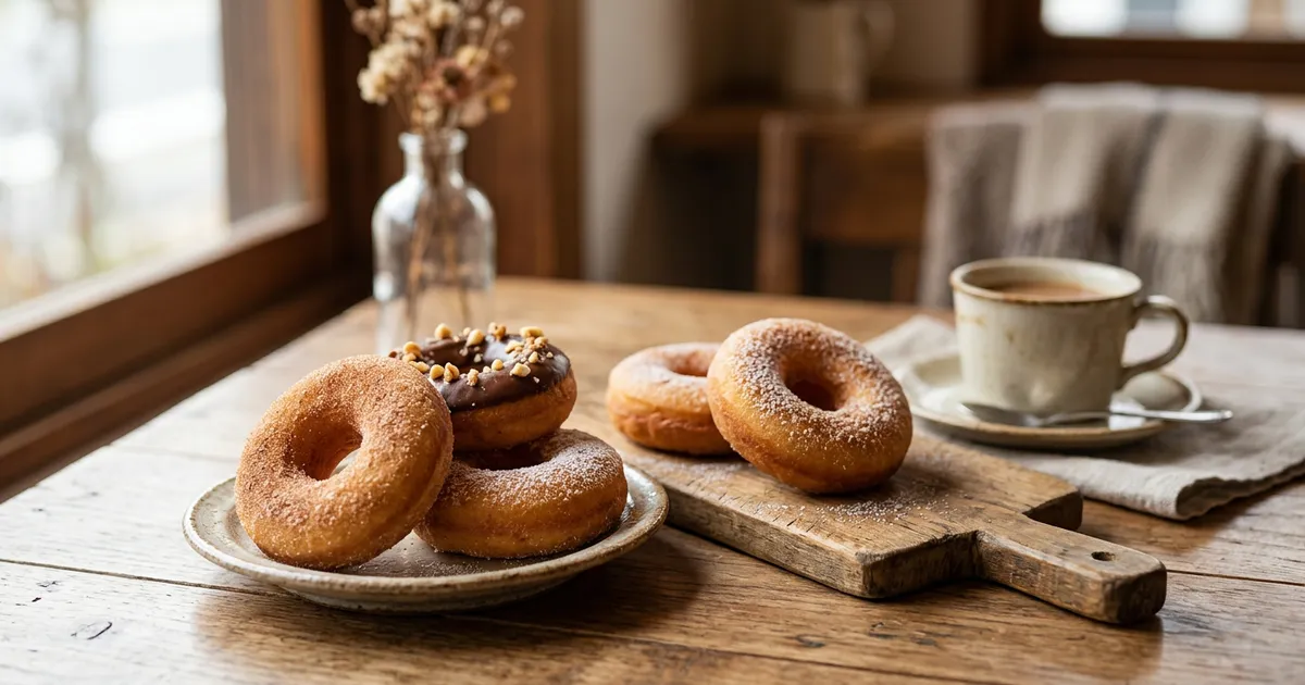 ノンフライヤーで作れるお菓子・スイーツレシピ8選｜簡単おやつの作り方