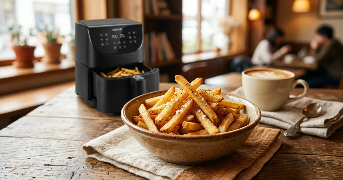 ノンフライヤーで作るフライドポテト｜カリカリに仕上げる温度と時間