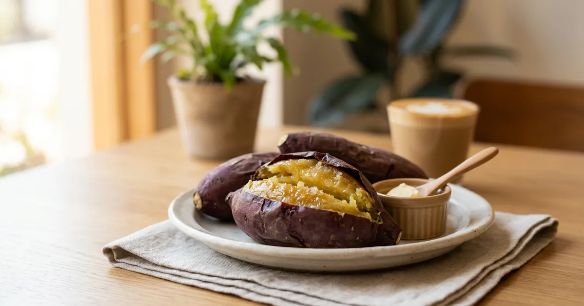 ノンフライヤーで焼き芋を作る方法｜温度・時間の設定とねっとり仕上げのコツ