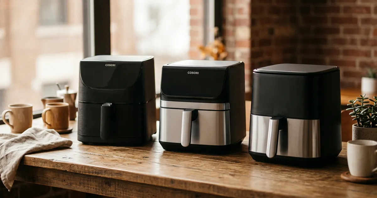 COSORI（コソリ）ノンフライヤー全モデル比較｜Pro LE・Dual Blaze・TurboBlaze