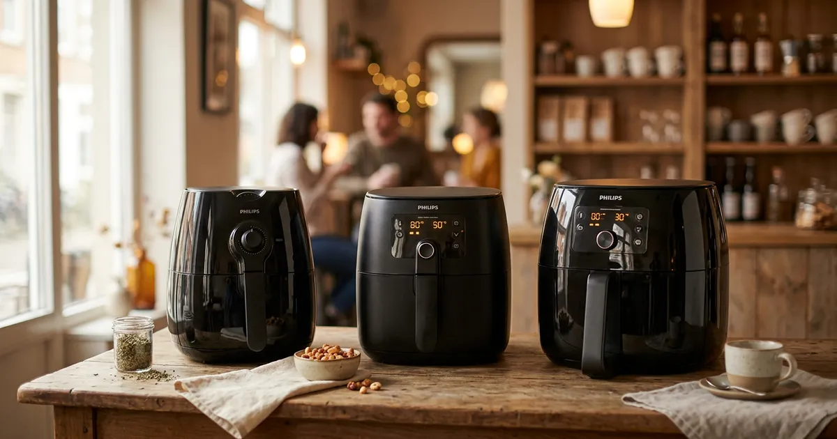 フィリップス ノンフライヤー全モデル比較｜HD9220からXXLまで特徴を解説